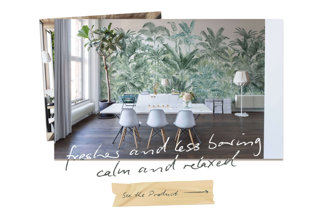 tropical design for office